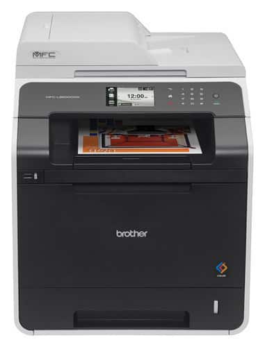Brother - MFC-L8600CDW Wireless Color All-In-One Printer - White - Larger Front