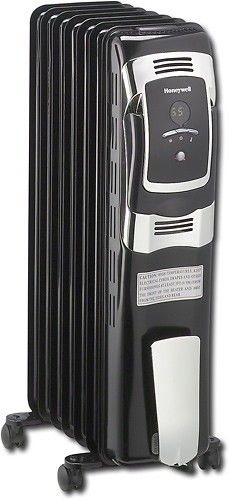 Best Buy Honeywell Radiator Oil Heater Black Chrome HZ 709