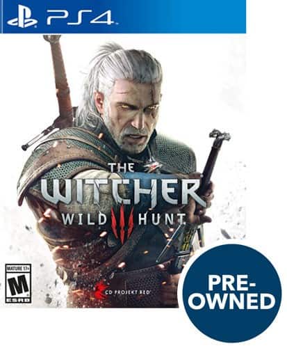 The Witcher: Wild Hunt - PRE-OWNED - PlayStation 4 - Larger Front