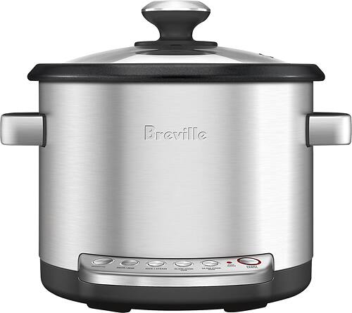 Breville BRC600XL Risotto Plus Sauteing Slow Rice Cooker and Steamer