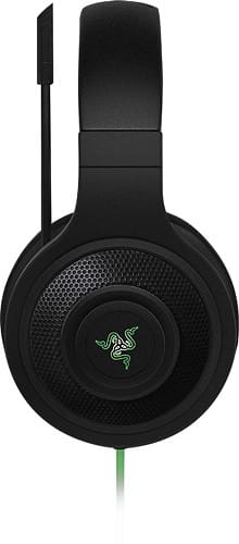 Razer - Kraken Over-the-Ear Gaming Headset - Black - Alternate View 1