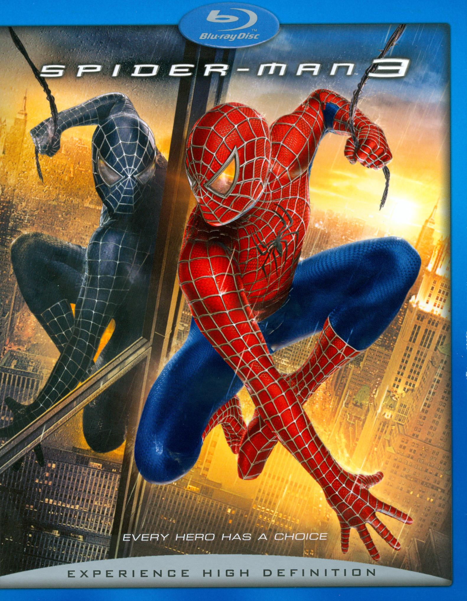 Best Buy Spider Man 3 Blu Ray 2007