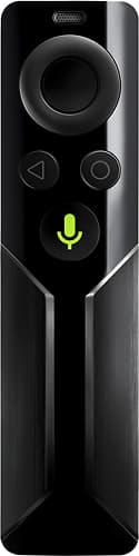 NVIDIA - SHIELD Remote - Black - Larger Front