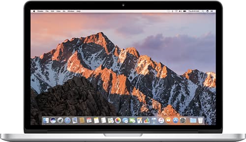 Apple - MacBook Pro with Retina display (Latest Model) - 13.3" Display - 8GB Memory - 512GB Flash Storage - Silver - Larger Front