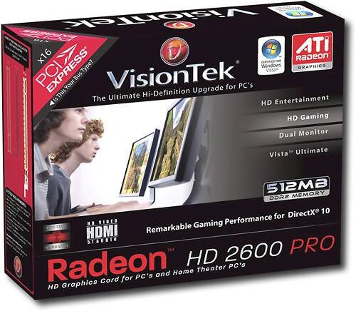 Best Buy Visiontek Ati Radeon Hd Pro Edition Graphics Card