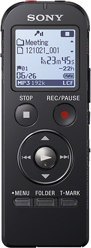 Sony ICD-UX533 Digital Flash Voice Recorder - Refurbished