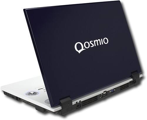 Best Buy Toshiba Qosmio Laptop With Intel Centrino Duo Cosmic Black