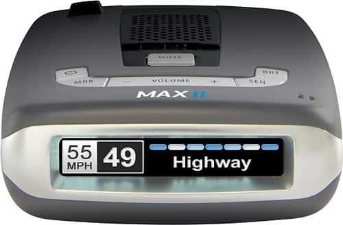 Escort - Passport Max2 Radar and Laser Detector - Black - Larger Front