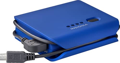 Insignia™ - Mobile Battery Pack - Blue - Alternate View 2