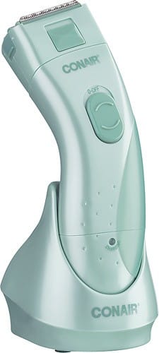 Conair - Satiny Smooth Women's Rechargeable Shaver - Spa Green - Larger Front