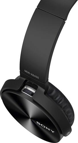 Sony - On-Ear Headphones - Black - Alternate View 11