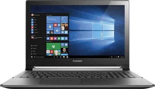 Lenovo - Flex 2-15D 15.6" Touch-Screen Laptop - AMD A8-Series - 8GB Memory - 1TB Hard Drive - Black - Larger Front
