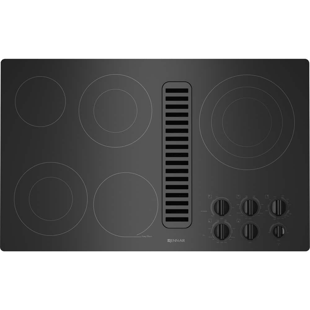 Customer Reviews Jenn Air Electric Cooktop Black Jed Wb Best Buy