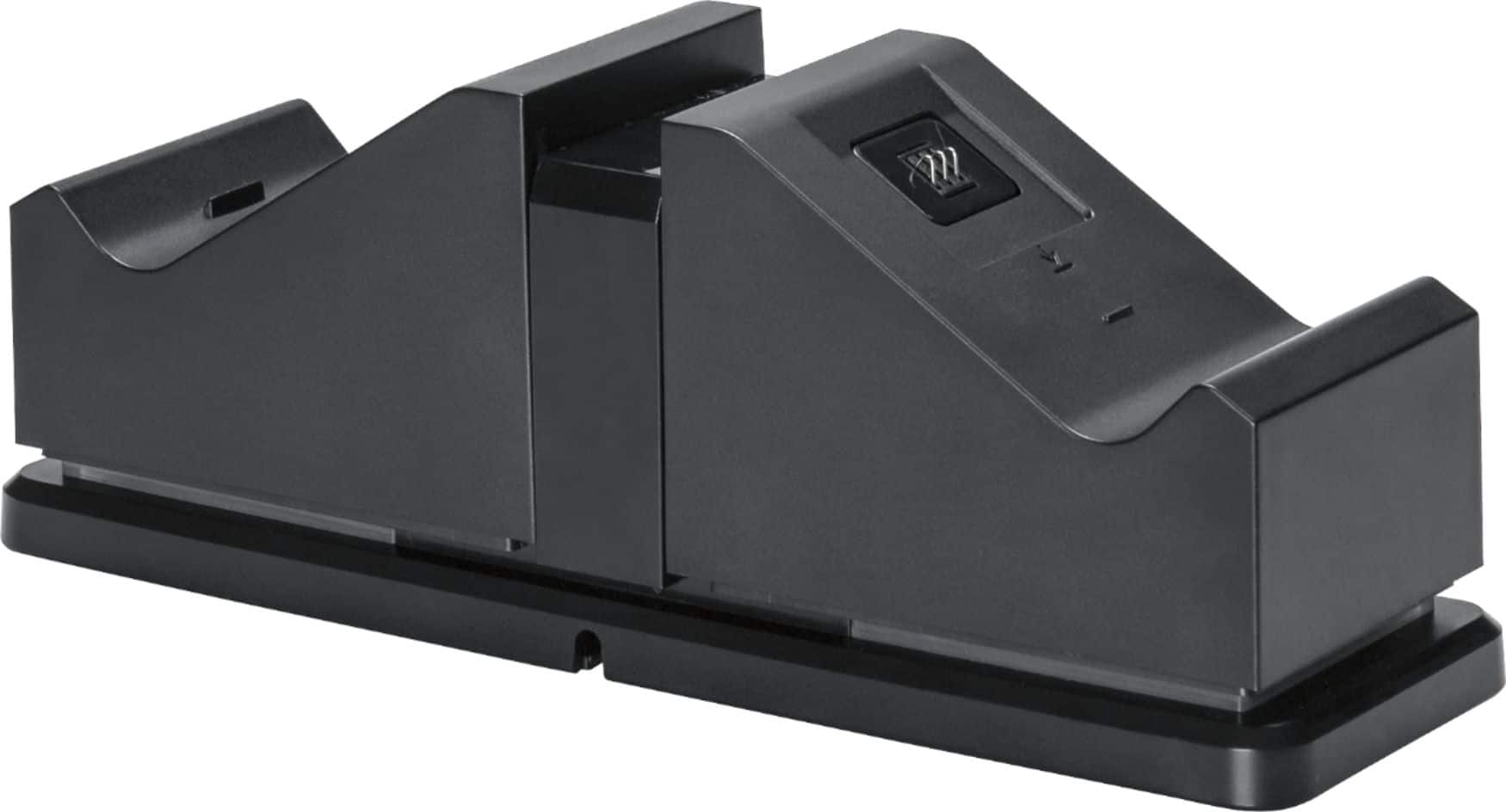 Power A - Dual Controller Charging Station for Xbox One - Black - Left Zoom