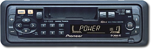 Best Buy Pioneer Car Cd Cassette Player W Rms Keh P