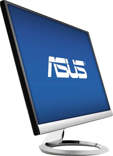 Asus - 23" IPS LED HD Monitor - Silver - Angle