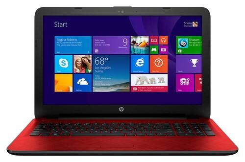 HP - 15.6" Touch-Screen Laptop - AMD A6-Series - 4GB Memory - 500GB Hard Drive - Flyer Red - Larger Front