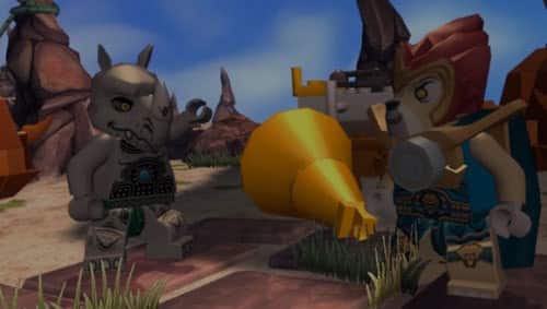 LEGO Legends of Chima: Laval's Journey - Nintendo DS - Screen Shot
