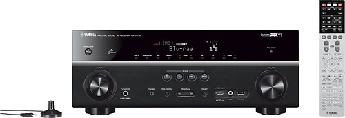 Yamaha RXV775WABL 7.2-Channel Dual-Zone Network A/V Receiver with Wireless Adapter