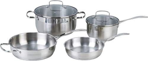 6-Piece Kevin Dundon KD6SCS Stainless-Steel Cookware Set