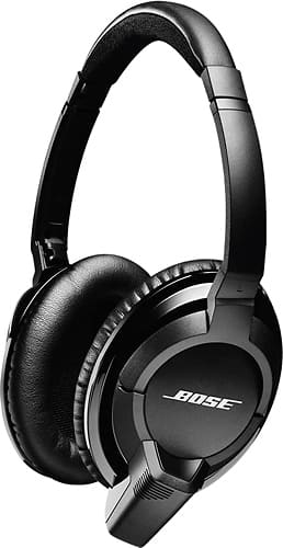 Bose® - SoundLink® Wireless Around-Ear Headphones - Black - Angle