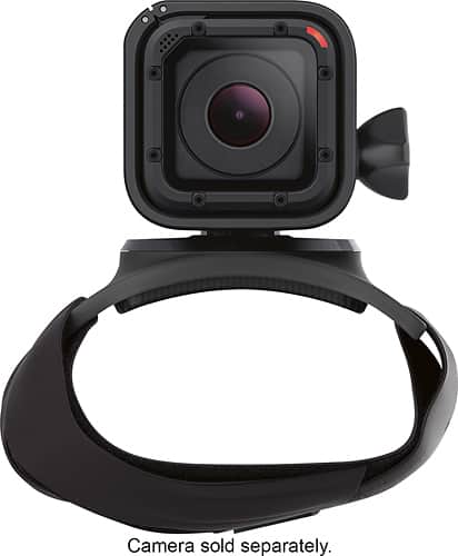 GoPro - The Strap Mount for GoPro Cameras - Black - Angle