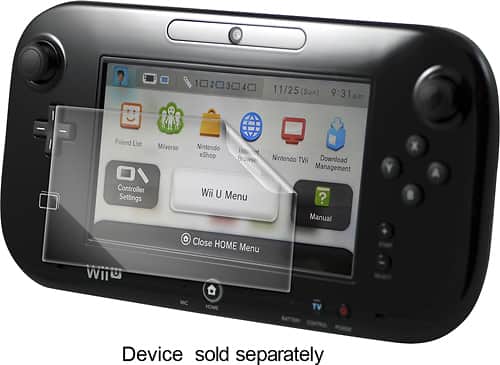 ZAGG - InvisibleShield HD Screen for Nintendo Wii U - Clear - Angle