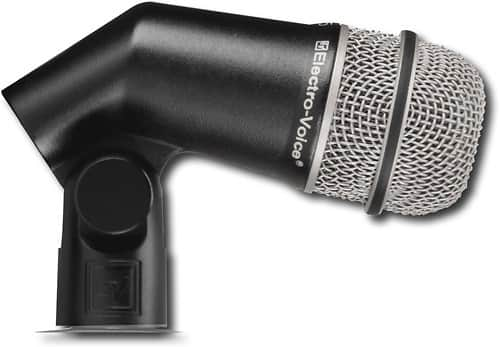 ElectroVoice - Supercardioid Dynamic Snare/Tom Microphone - Black