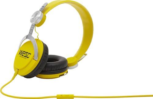 WeSC Bass On-Ear DJ Headphones (Dandelion Yellow)