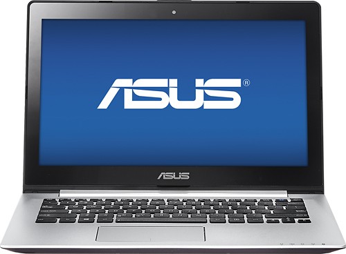 Asus - VivoBook S300CA-BBI5T01 13.3" Touchscreen Laptop with Intel Core i5-3337U/4GB/500GB/Win 8