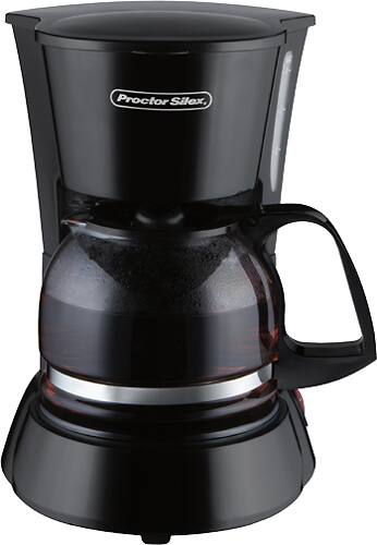 Proctor Silex - 4-Cup Coffeemaker - Black - Alternate View 11