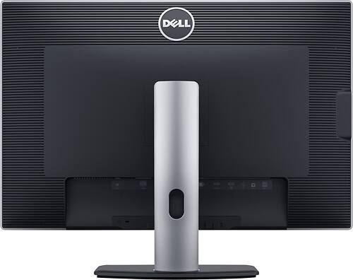 Dell - UltraSharp 29.8" LED HD Monitor - Black - Back