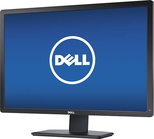 Dell - UltraSharp 29.8" LED HD Monitor - Black - Left