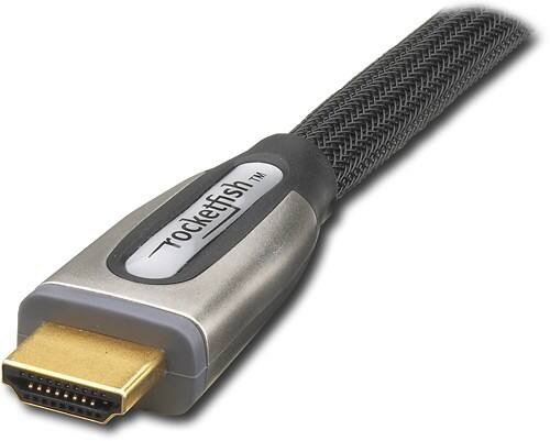 Rocketfish™ - 8' HDMI Digital Audio/Video Cable for PlayStation 3 - Larger Front