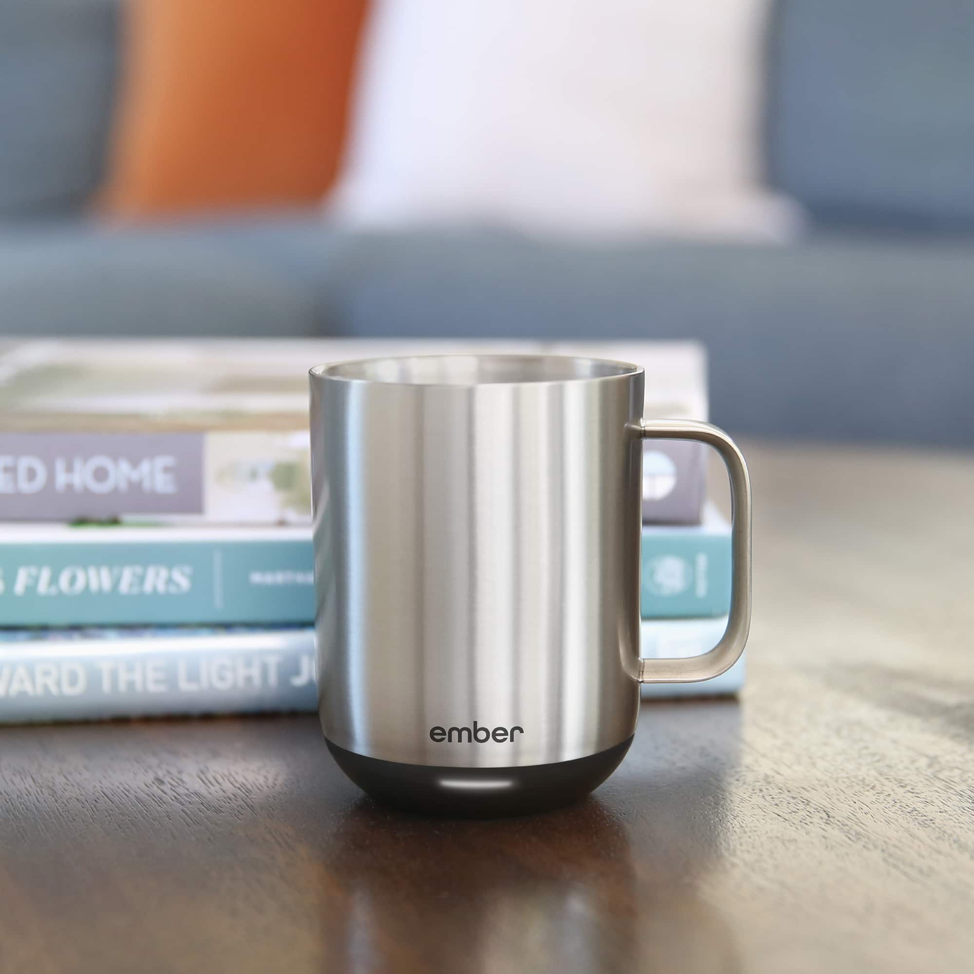 Ember Temperature Control Smart Mug Oz Stainless Steel Cm Us