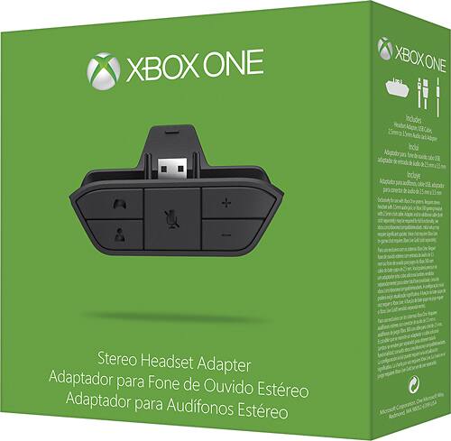 Microsoft - Xbox One Stereo Headset Adapter - Black - Alternate View 20