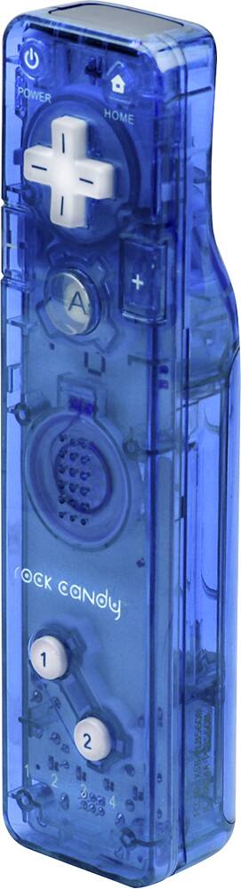 PDP - Rock Candy Controller for Nintendo Wii - Blue - Left Zoom