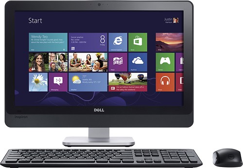 23-inch inspiron one computer with optional touch screen review