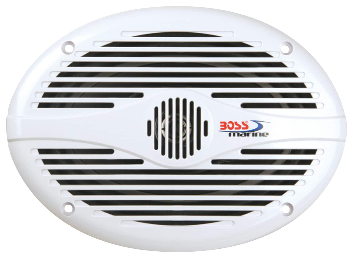 Boss - 2-way Speaker - White - Larger Front