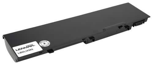 Lenmar - Lithium-Ion Battery for Select Dell Laptops - Black - Larger Front