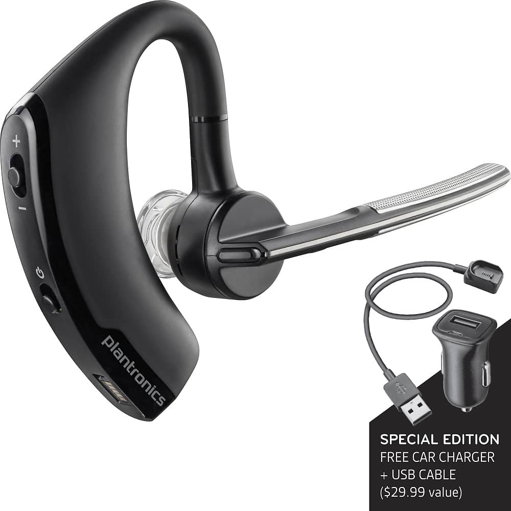 Plantronics - Voyager Legend SE Bluetooth Headset - Black - AlternateView19 Zoom