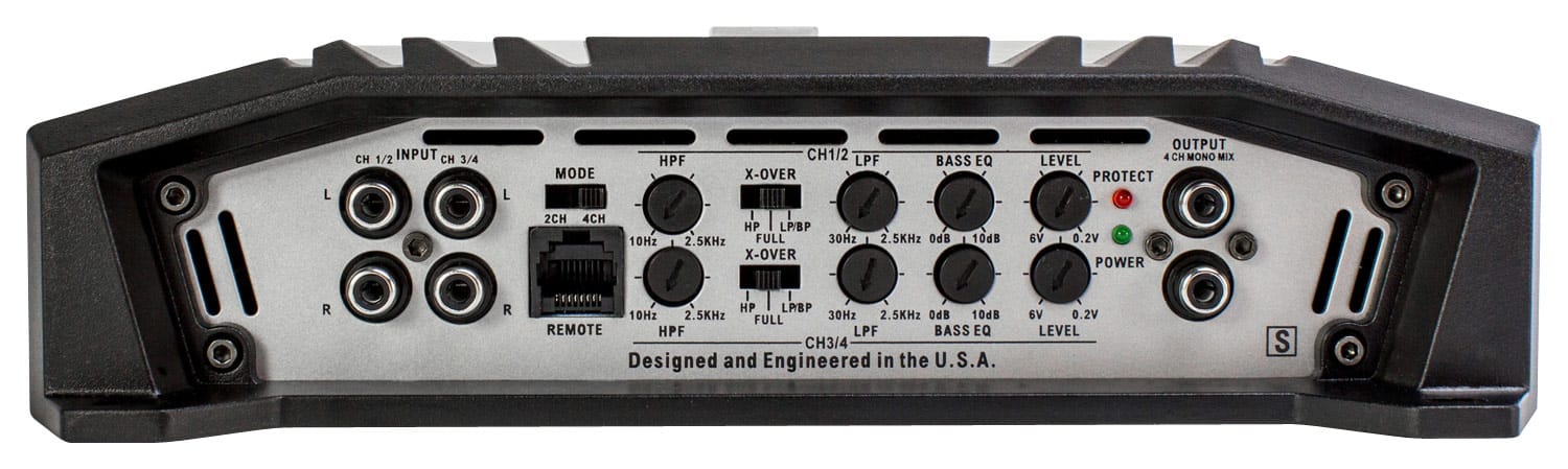 Hifonics - Brutus 1600W Class AB Bridgeable Multichannel MOSFET Amplifier - Silver/Black - Alternate View 12