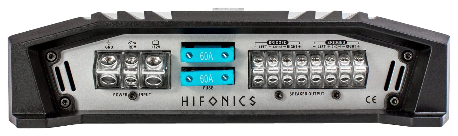 Hifonics - Brutus 1600W Class AB Bridgeable Multichannel MOSFET Amplifier - Silver/Black - Alternate View 13