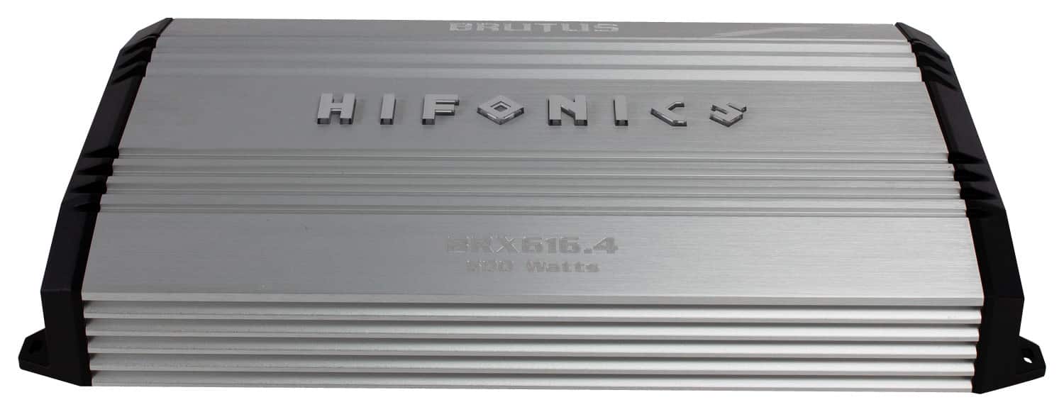 Hifonics - Brutus 640W Class AB Bridgeable Multichannel MOSFET Amplifier - Silver/Black - Alternate View 11