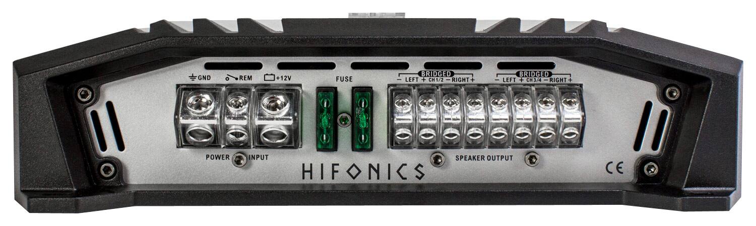Hifonics - Brutus 640W Class AB Bridgeable Multichannel MOSFET Amplifier - Silver/Black - Alternate View 13