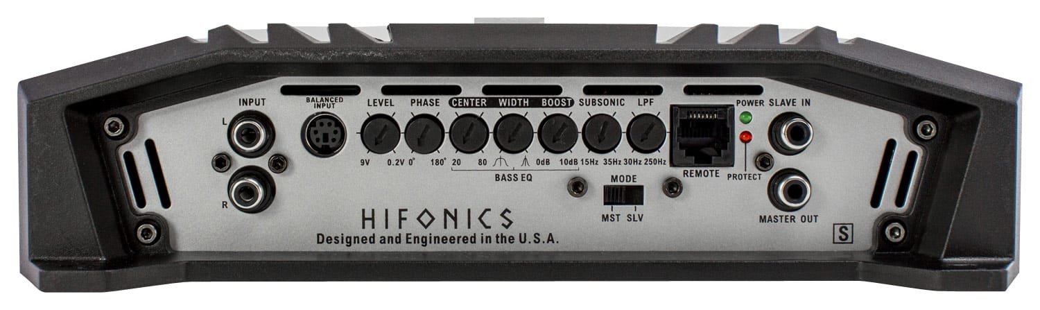Hifonics - Brutus 3000W Class D Mono MOSFET Subwoofer Amplifier - Silver/Black - Alternate View 12