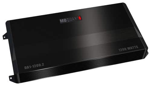 MB Quart - Discus 1200W Class SQ (A/B) Bridgeable 2-Channel Amplifier - Black - Alternate View 11
