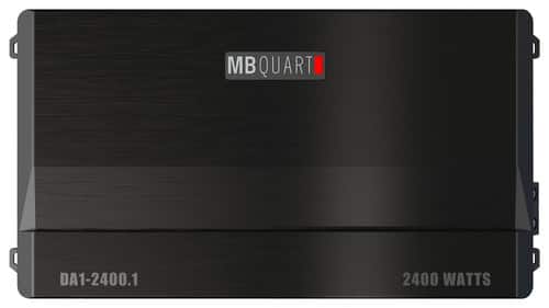 MB Quart - Discus 2400W Class D Mono Amplifier - Black - Larger Front