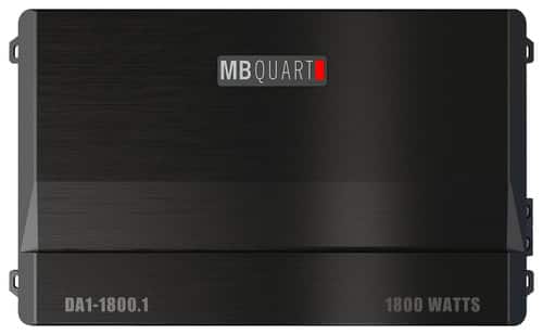 MB Quart - Discus 1800W Class D Mono Amplifier - Black - Larger Front