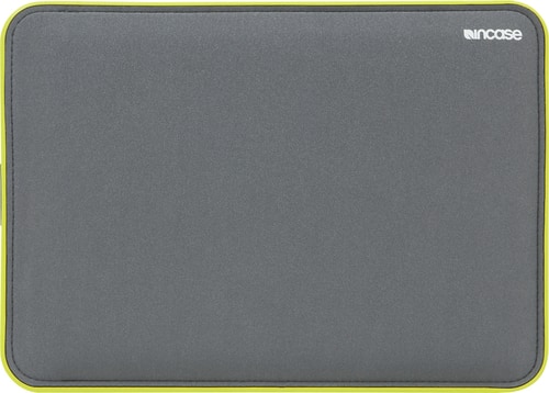Incase - ICON Sleeve for 13" Apple® MacBook® Pro with Retina display - Gray - Larger Front